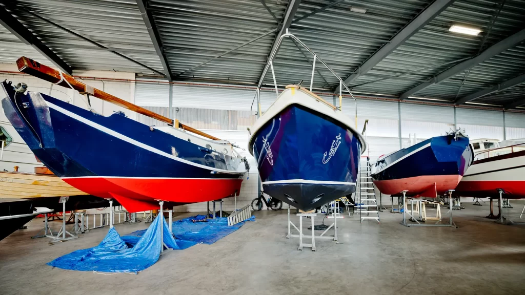 Klusdag op de jachthaven