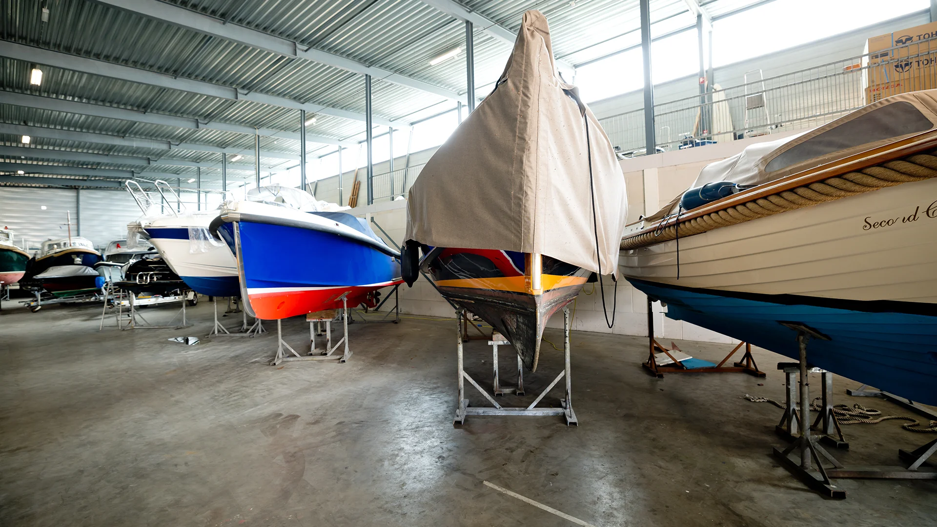 Winterstalling bij Jachthaven Nieuwboer